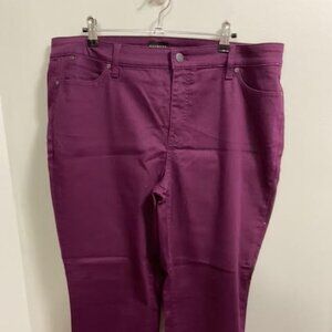 Talbots Burgundy  Jeans Size 16P